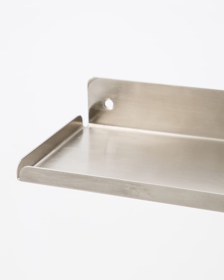 Ledge shelf 43 cm, Brushed silver House Doctor