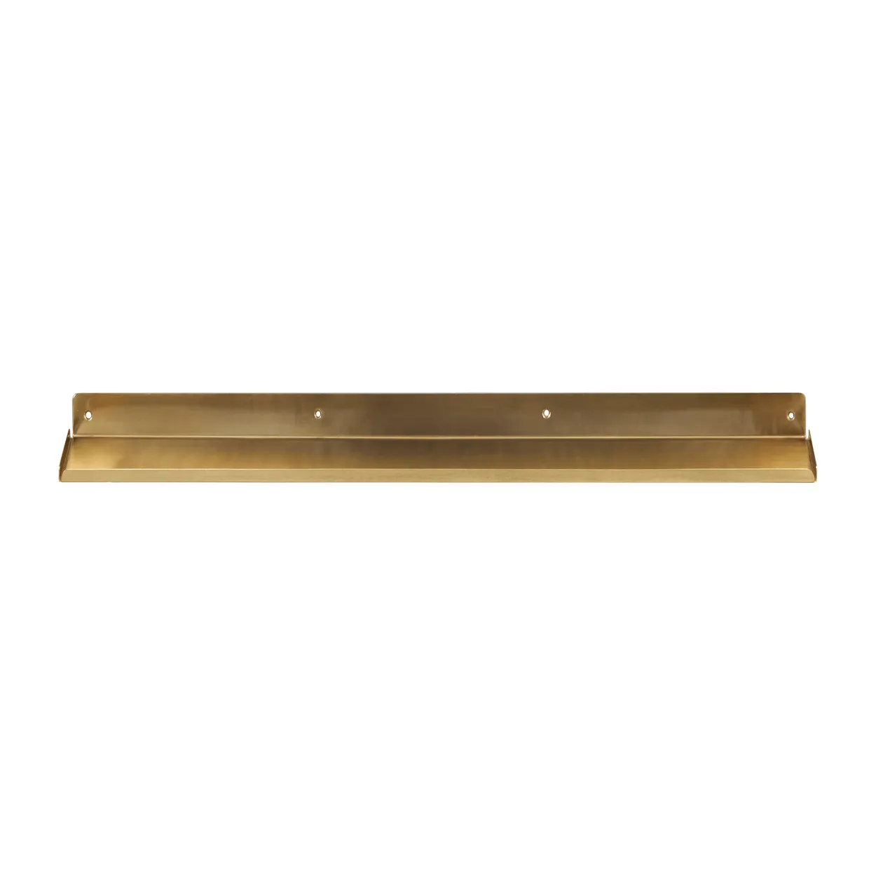 House Doctor Ledge shelf 80 cm Brass | Scandinavian Design | Shelves & shelving systems | Gold-coloured