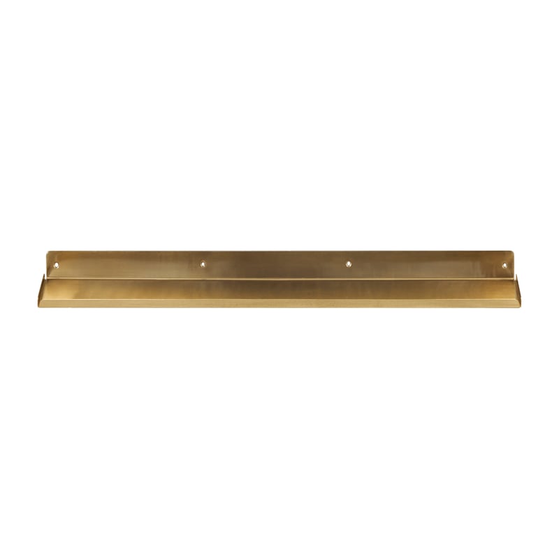 House Doctor Ledge shelf 80 cm Brass