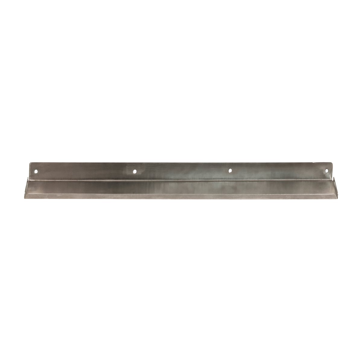 House Doctor Ledge shelf 80 cm Brushed silver | Scandinavian Design | Shelves & shelving systems | Silver-coloured