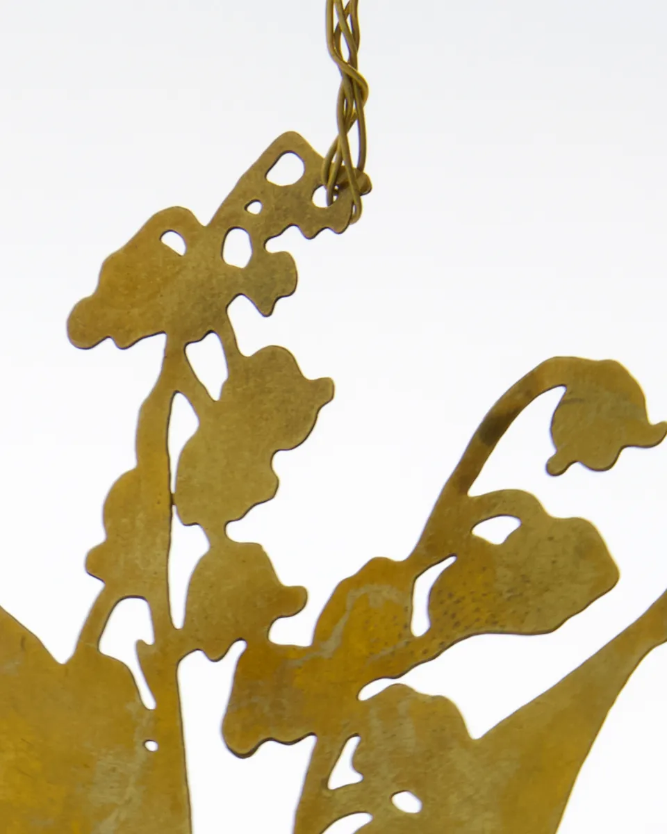 Lilly decorative hanger 3 pieces, Antique brass House Doctor