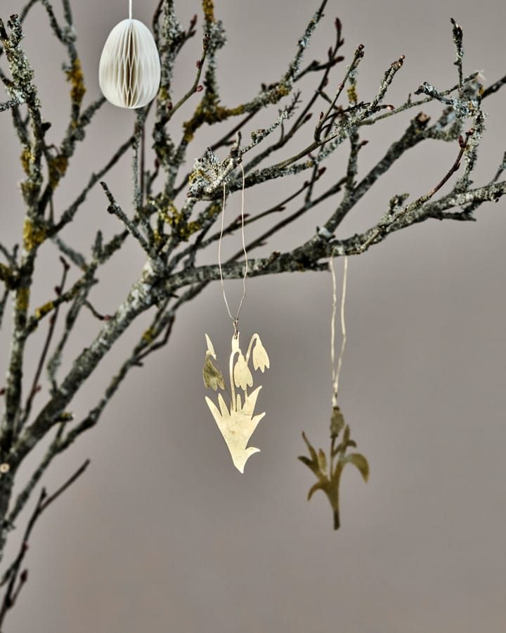 Lilly decorative hanger 3 pieces, Antique brass House Doctor