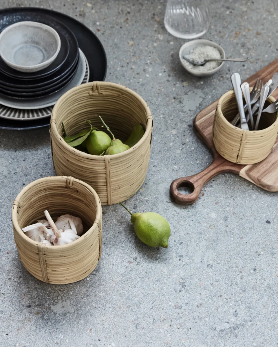 Linder baskets 3 pieces, Nature House Doctor