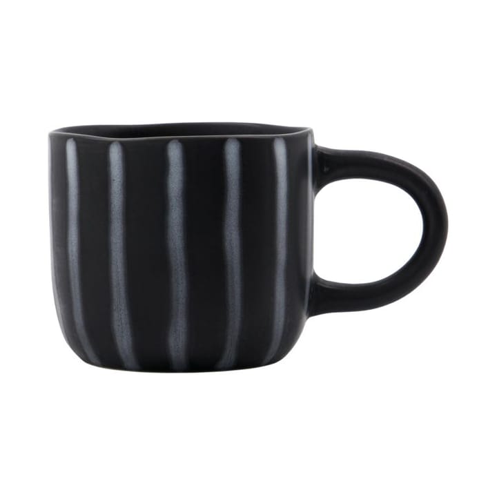 Line cup 30 cl - Black-brown - House Doctor