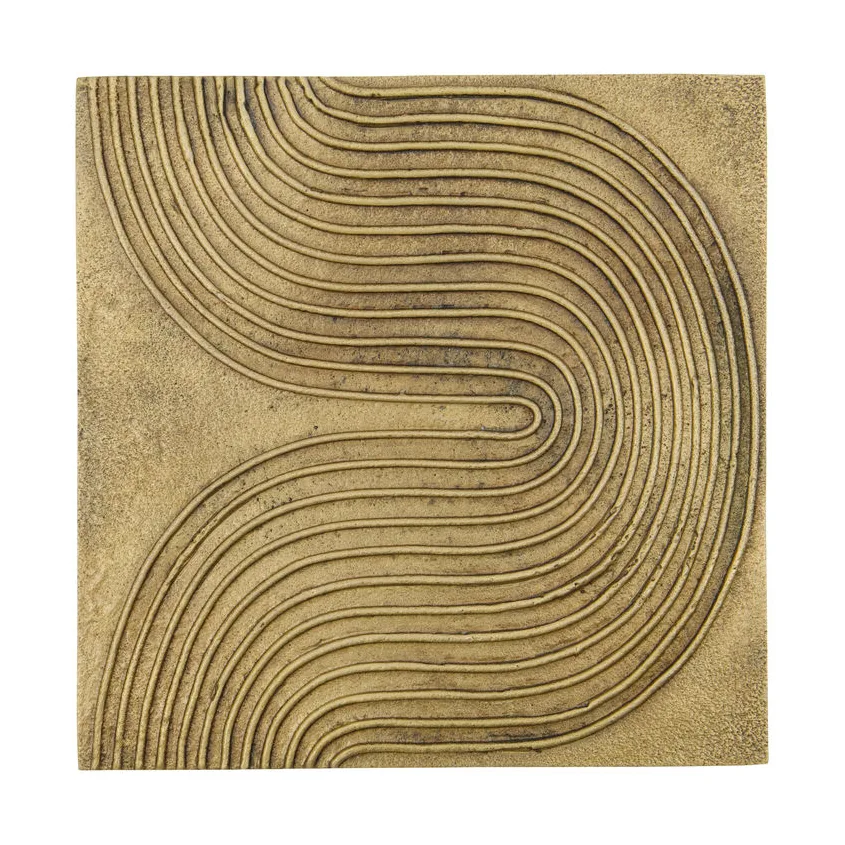 List wall art 4-pack, Antique brass House Doctor