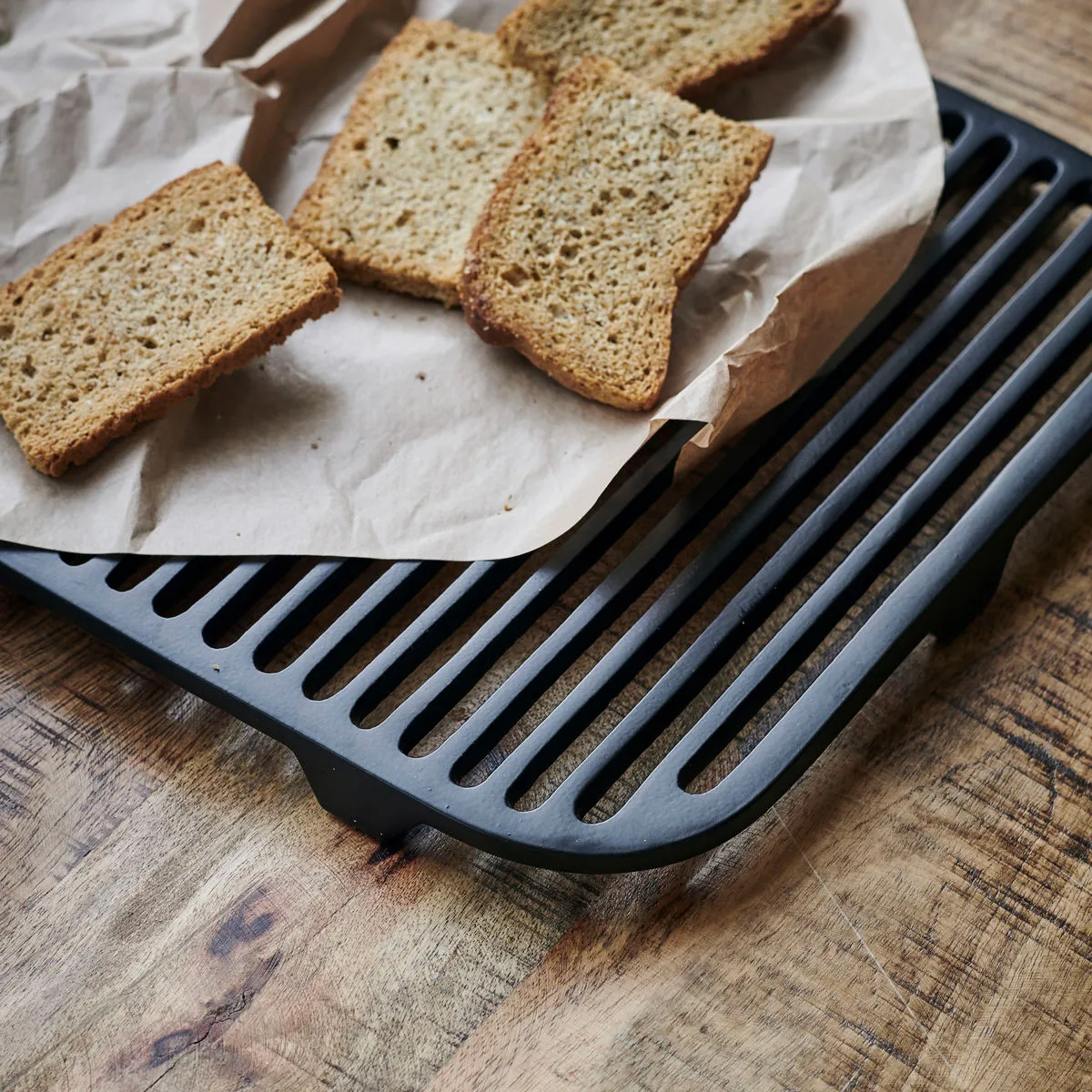 Liv coaster 30x42 cm, black House Doctor