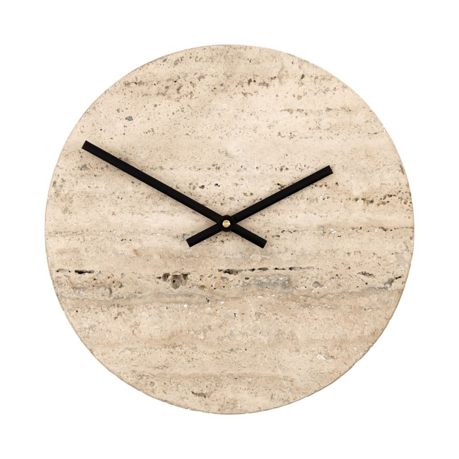 House Doctor Loko watch Travertine | Scandinavian Design | Wall clocks | Beige