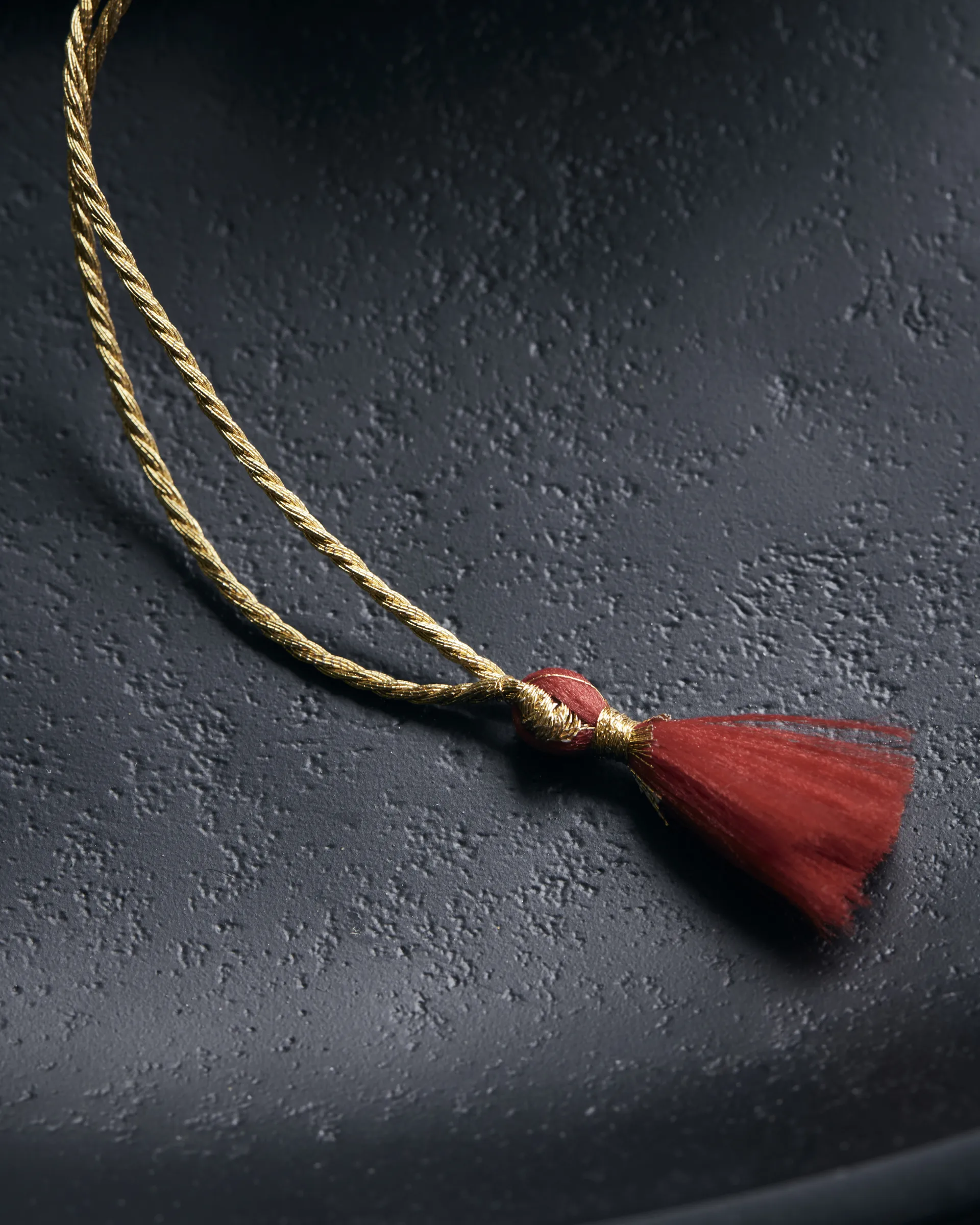 Mache Christmas Bauble Ø5 cm, Red House Doctor