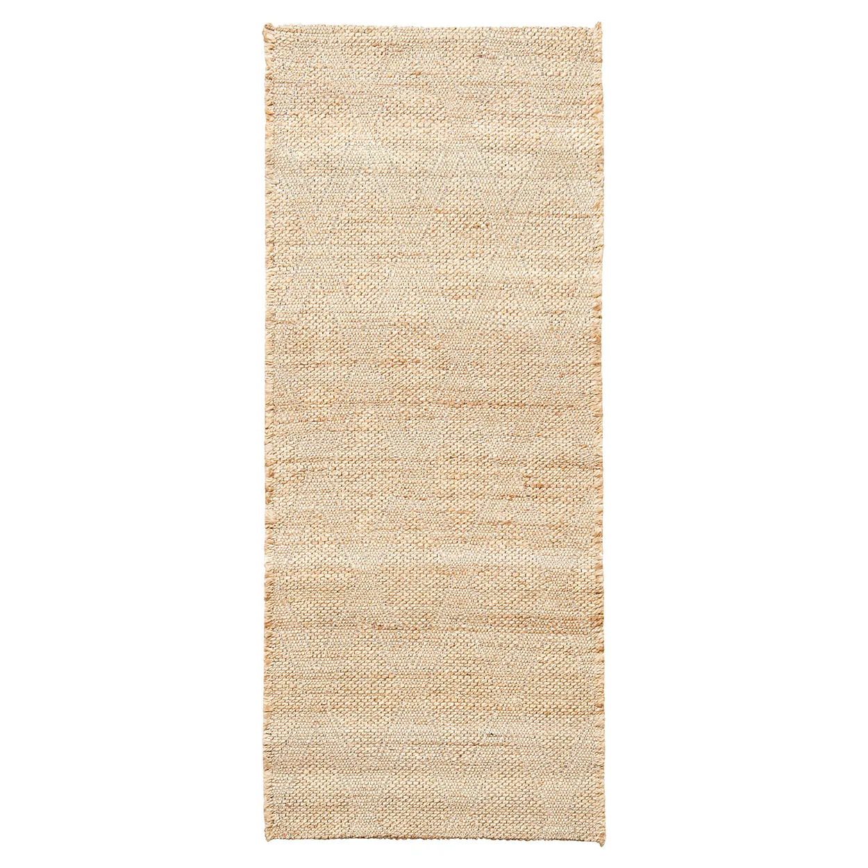 House Doctor Mara rug 100x240 cm Nude Nude | Scandinavian Design | Jute & natural fibre rugs | Beige