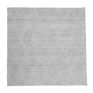 Mara rug 180x180 cm Grey - Grey - House Doctor