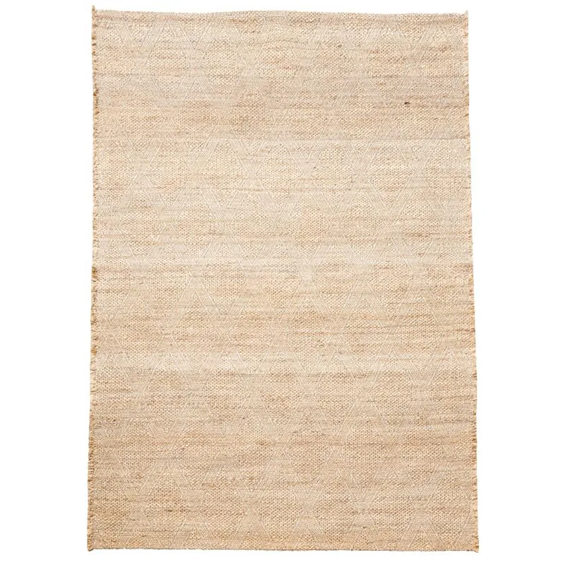 House Doctor Mara rug 200x300 cm Nude | Scandinavian Design | Jute & natural fibre rugs | Beige