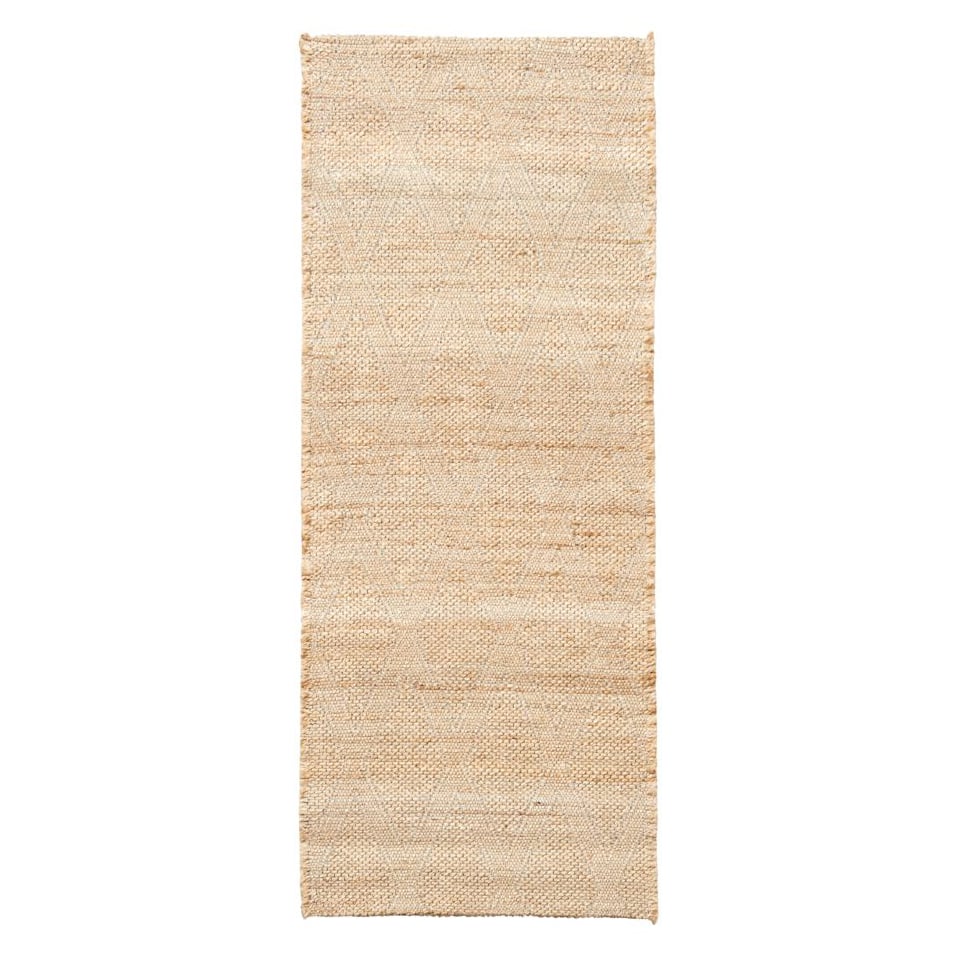 House Doctor Mara rug 85x130 cm Nude | Scandinavian Design | Jute & natural fibre rugs | Beige