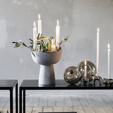 Marb candle sticks Ø20 cm - Concrete - House Doctor