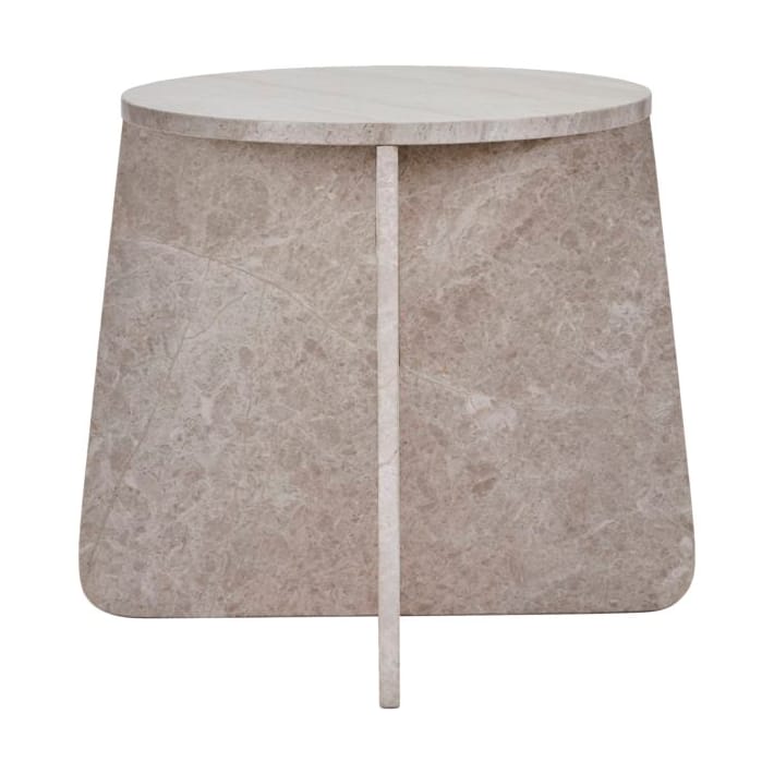 Marb side table 48x48x40 cm - Beige marble - House Doctor