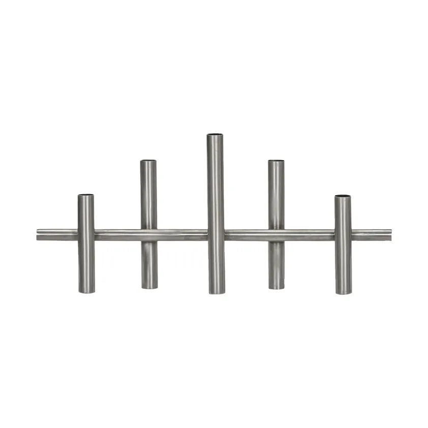 Maxi candle holder 45 cm, Antique silver House Doctor