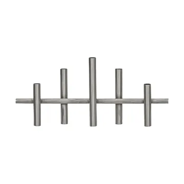 Maxi candle holder 45 cm - Antique silver - House Doctor