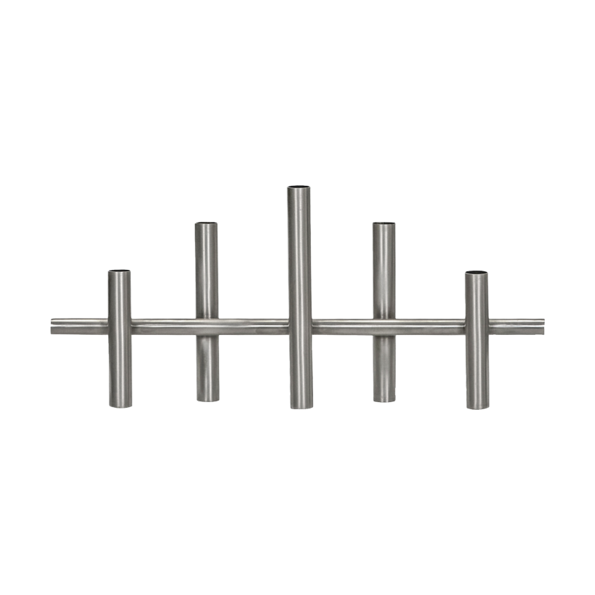 House Doctor Maxi candle holder 45 cm Antique silver