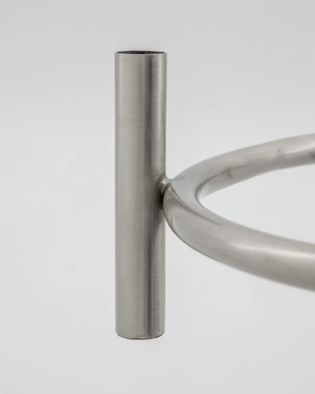 Maxi candlestick 102 cm, Antique silver House Doctor