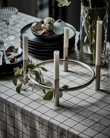 Maxi candlestick 102 cm - Antique silver - House Doctor