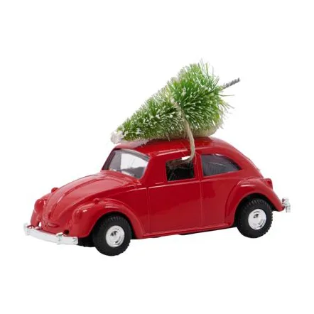House Doctor MINI Xmas car Red | Scandinavian Design | Christmas decorations | Red