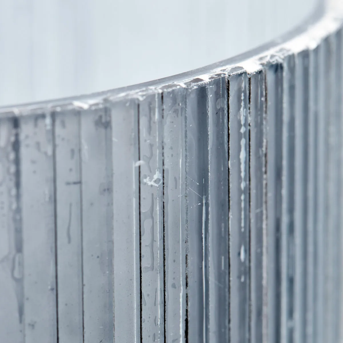 Mirr tea light holder 7.5 cm, Frost grey House Doctor