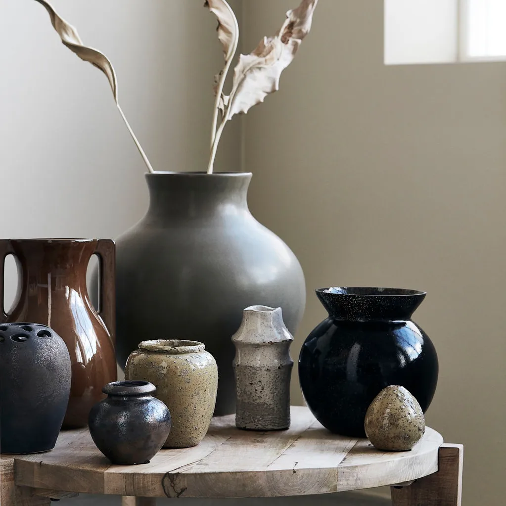 Mississipi vase 31 cm, brown House Doctor