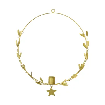 Mistel candle holder Ø25 cm - Brass - House Doctor