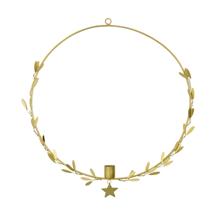 Mistle candle holder Ø35 cm - Brass - House Doctor