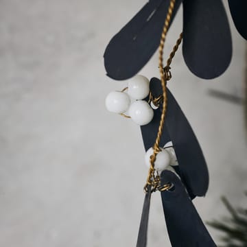 Mistletoe Christmas decoration small - black - House Doctor