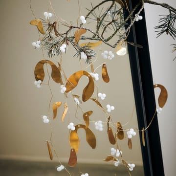 Mistletoe garland 2.5 m - antique brass - House Doctor