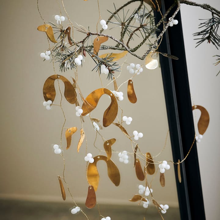 Mistletoe garland 2.5 m, antique brass House Doctor