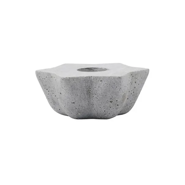 Mold Little Star candle sticks, grey House Doctor