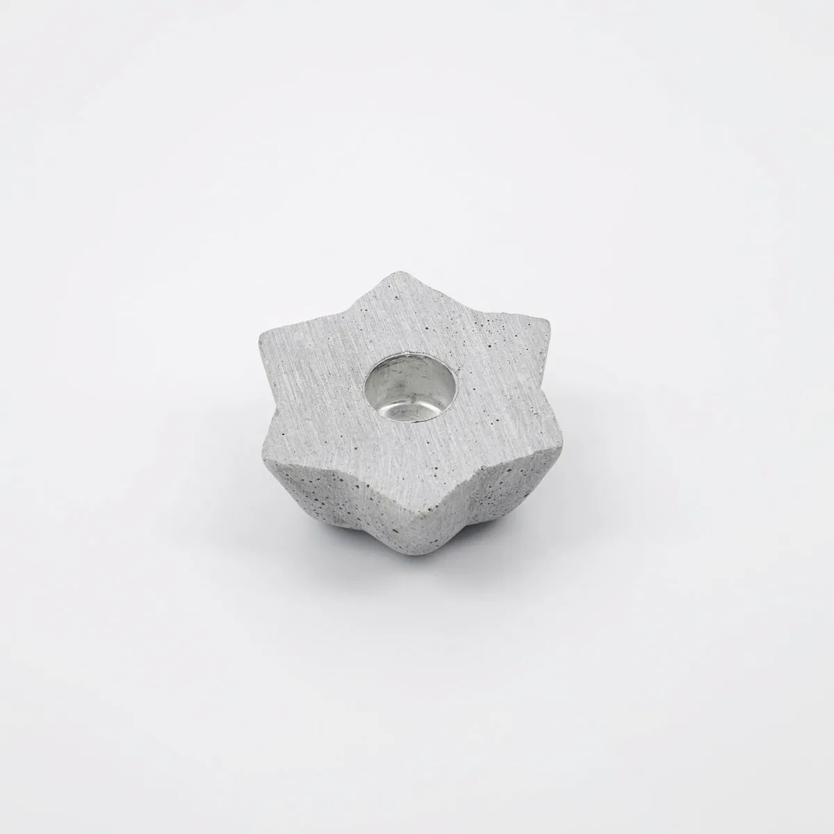 Mold Little Star candle sticks, grey House Doctor