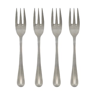 House Doctor Mora cake fork 4-pack Silver finish