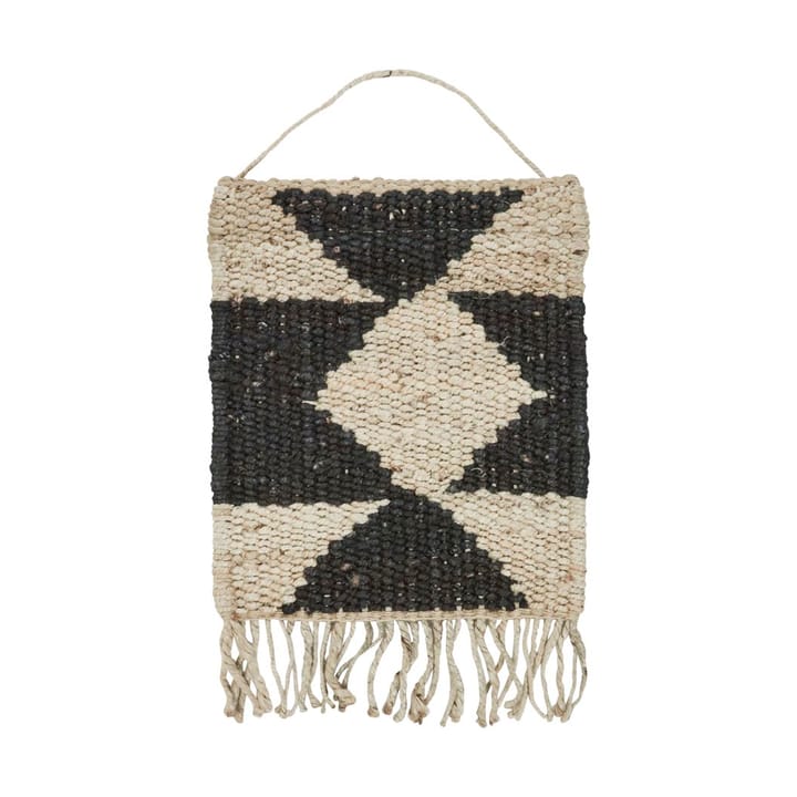 Murro wall decoration 35x50 cm - Black-natural - House Doctor