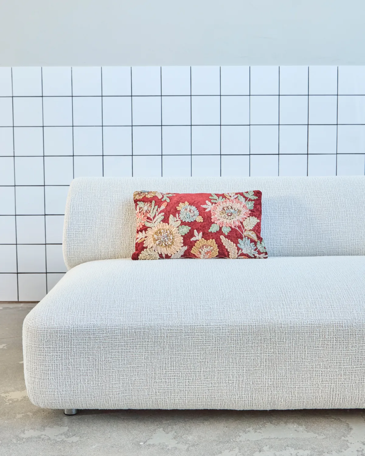 Nica cushion cover, Red-pink, 30x50 cm House Doctor