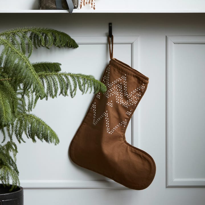 Noel Christmas stocking, Brown House Doctor