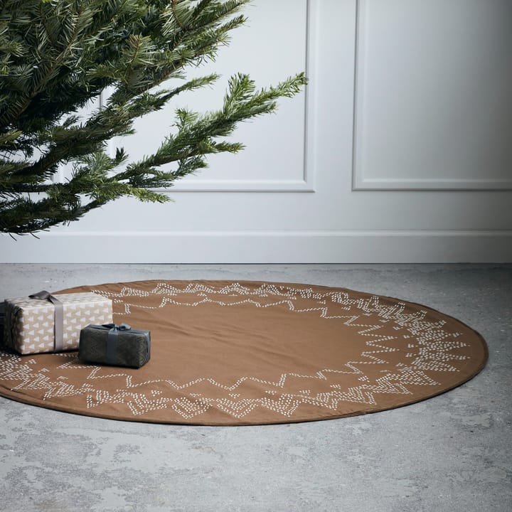 Noel Christmas tree rug Ø120 cm, Brown House Doctor