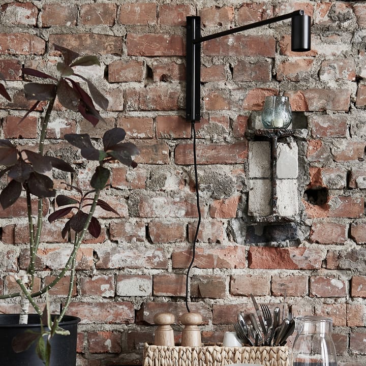 Norm wall lamp - black antique - House Doctor