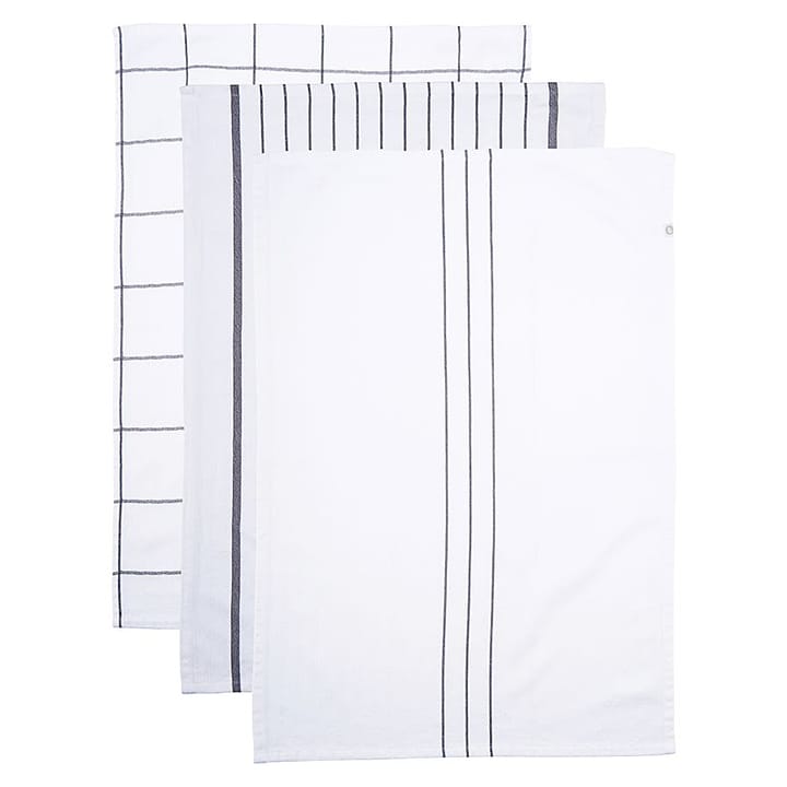 Opa kitchen towel 3-pack - White - House Doctor