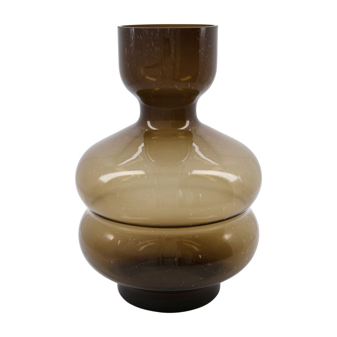House Doctor Organi vase 35 cm Amber | Scandinavian Design | Vases | Orange