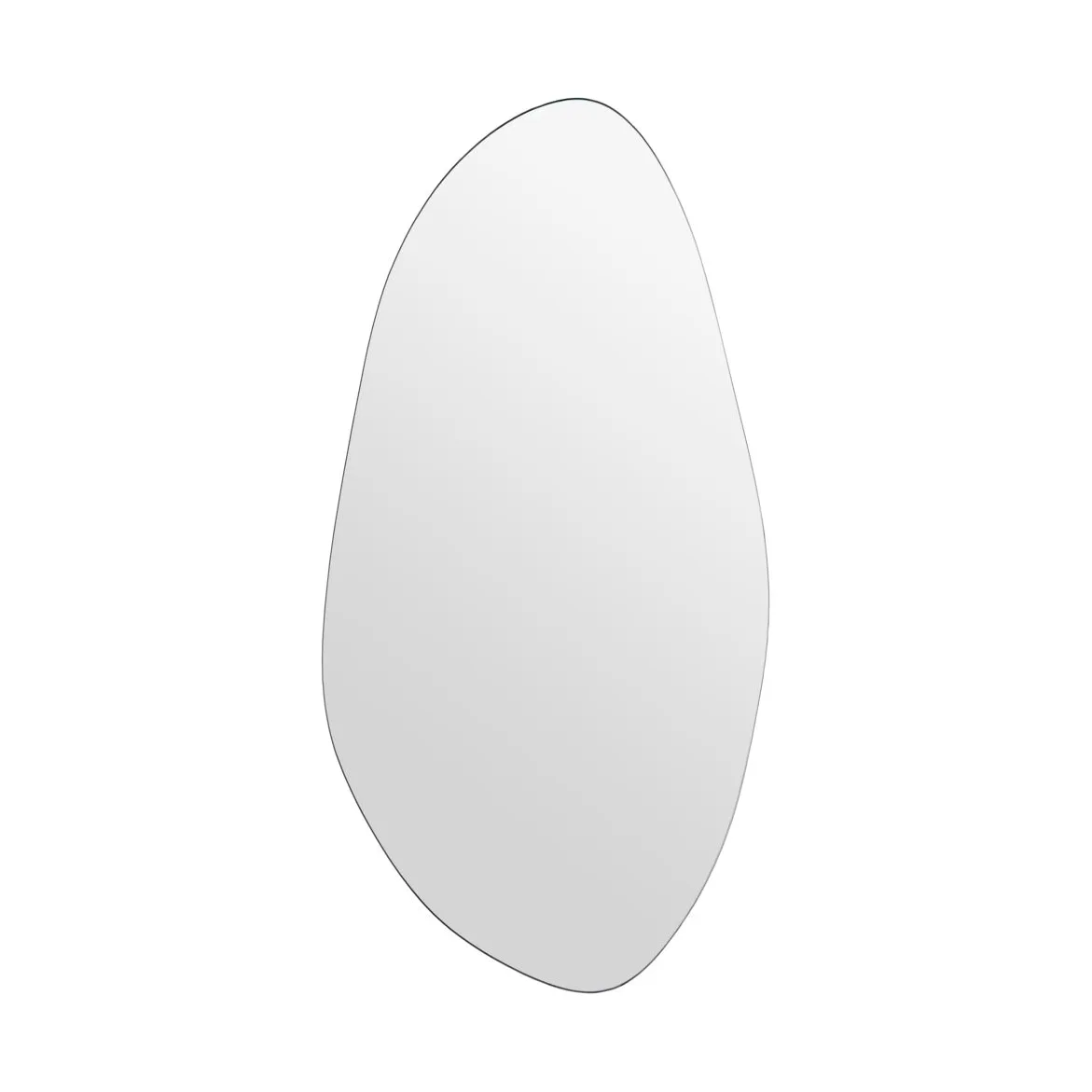 House Doctor Peme mirror 50x100 cm Clear | Scandinavian Design | Wall mirrors | Silver-coloured