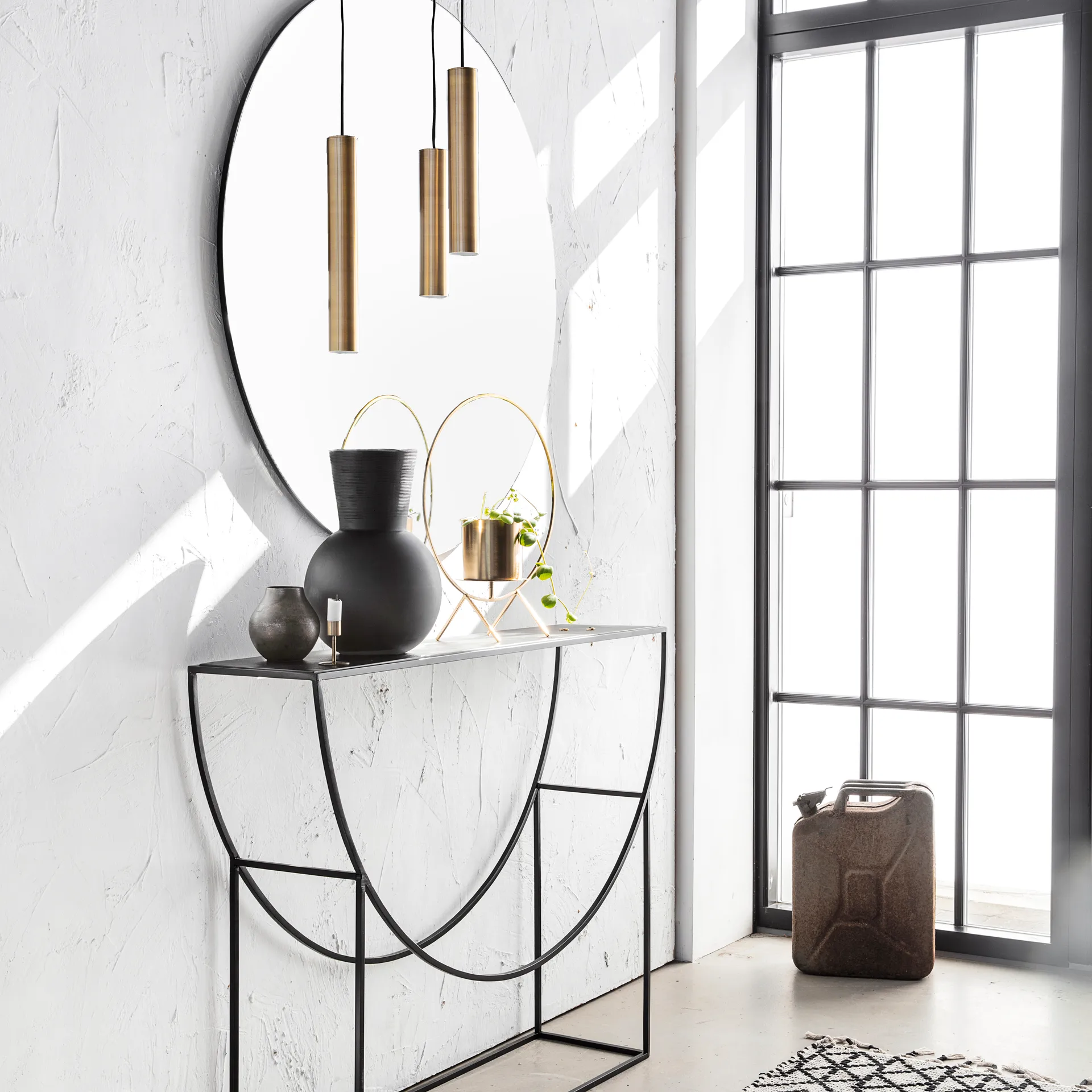 Pin ceiling lamp brass, 25 cm House Doctor