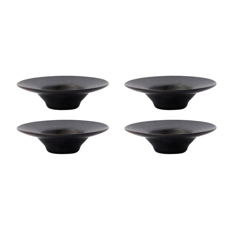 Pion egg cup 4-pack - black-brown - House Doctor