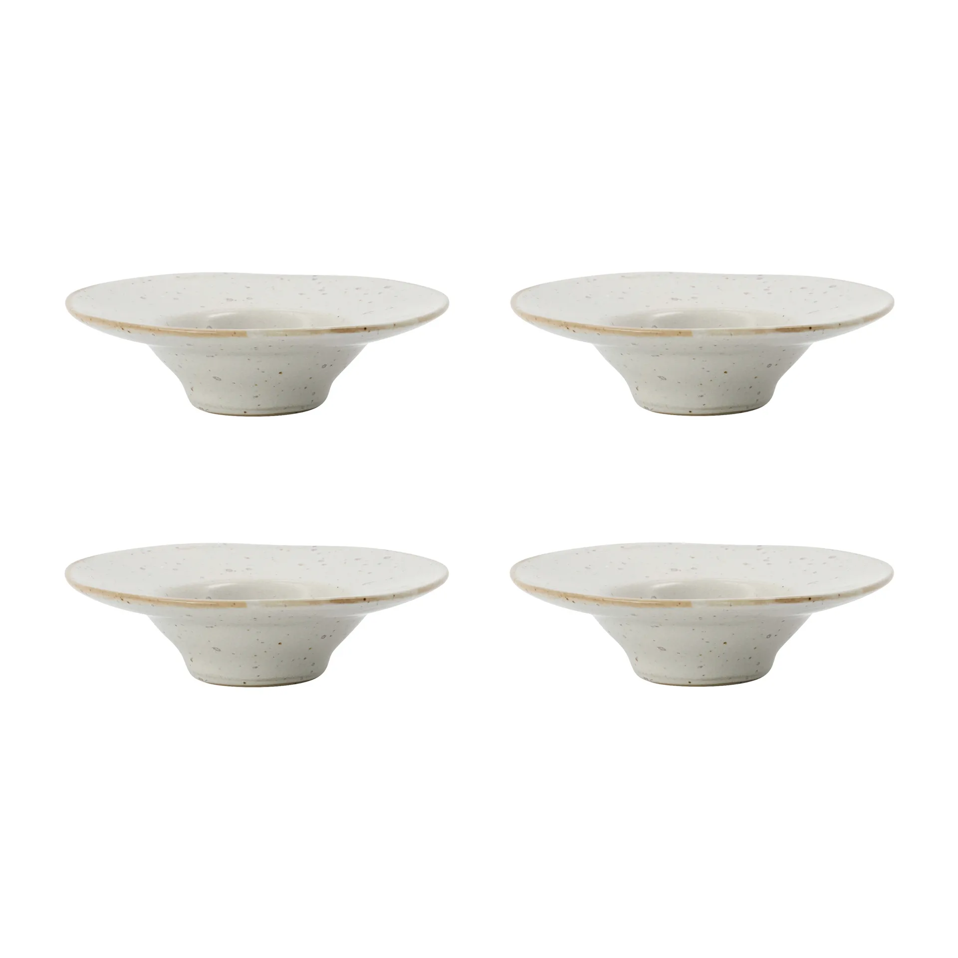 Pion egg cup 4-pack, grey-white House Doctor