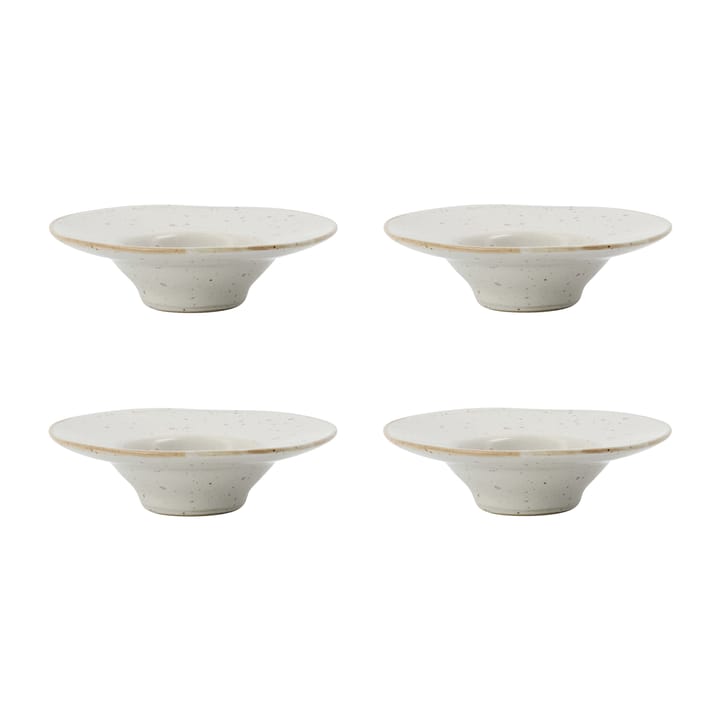 Pion egg cup 4-pack - grey-white - House Doctor