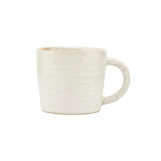 House Doctor Pion espressocup 10 cl grey-white | Scandinavian Design | Espresso cups | White