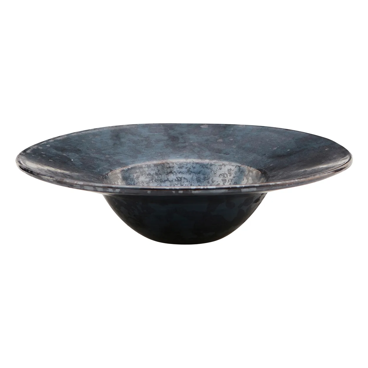 House Doctor Pion pasta plate o25 cm black-brown | Scandinavian Design | Deep plates | Black