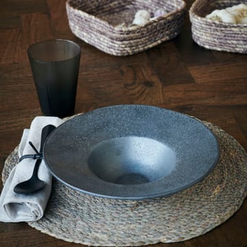 Pion pasta plate Ø25 cm - black-brown - House Doctor