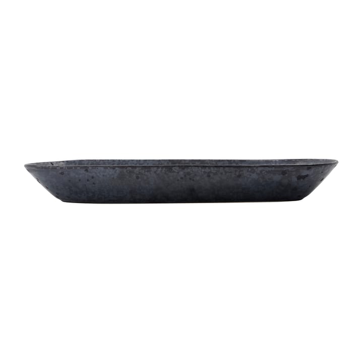 Pion serving plate 12x35 cm - Black-brown - House Doctor
